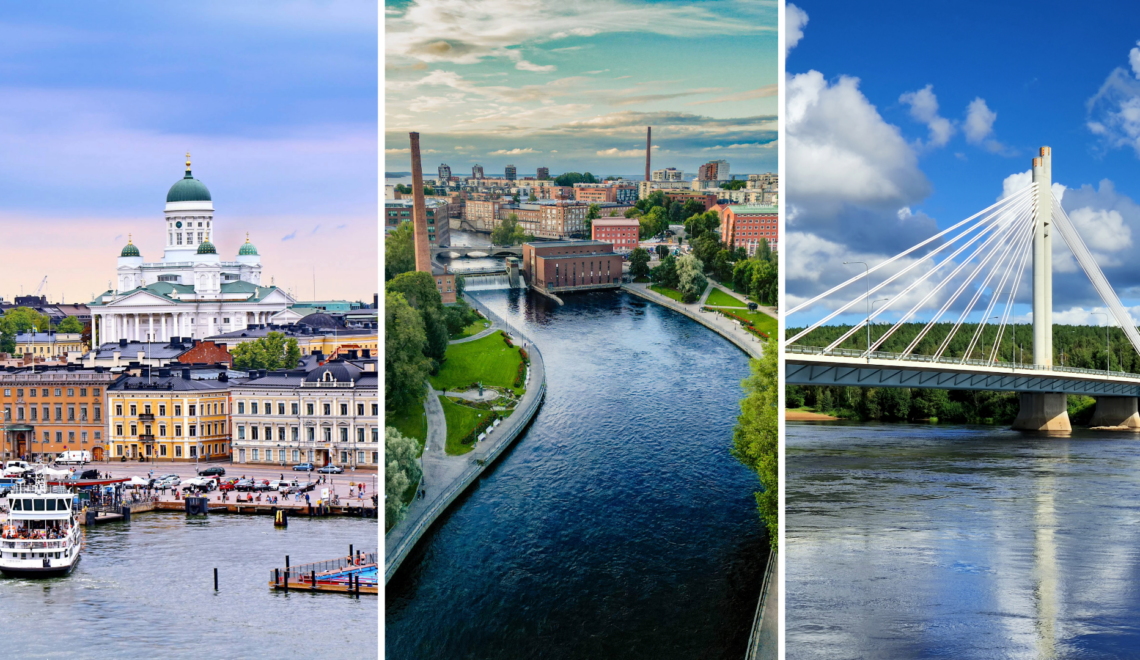 Aiempaa tarkempia lämpötilamittauksia Helsingissä, Tampereella ja Rovaniemellä
